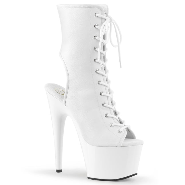 ADORE-1016 - Wht Faux Leather/Wht