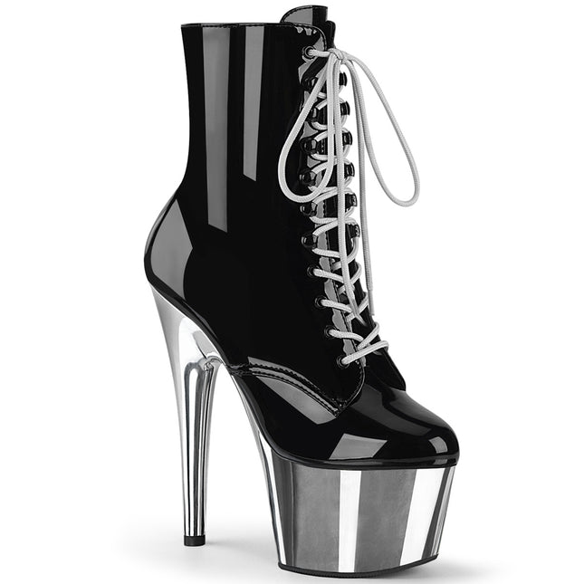 ADORE-1020 - Blk Pat/Slv Chrome