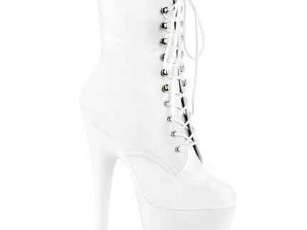 ADORE-1020 - Wht Faux Leather/Wht Matte