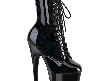 ADORE-1020BLG - Blk Pat-Blue Glitter/Blk