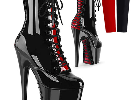 ADORE-1020FH - Blk-Red Pat/Blk-Red