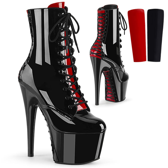 ADORE-1020FH - Blk-Red Pat/Blk-Red