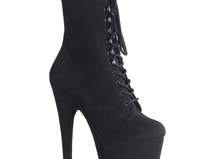 ADORE-1020FS - Blk Faux Suede/Blk Faux Suede
