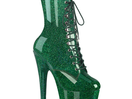 ADORE-1020GP - Emerald Green Glitter Pat/M
