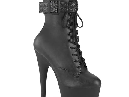 ADORE-1020STR - Blk Faux Leather/Blk Matte