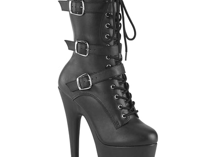 ADORE-1043 - Blk Faux Leather/Matching