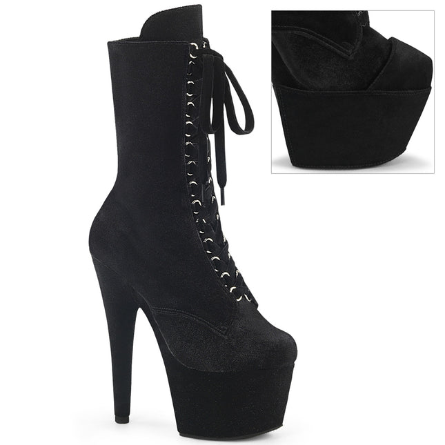 ADORE-1045VEL - Blk Velvet/Blk Velvet