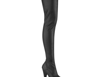 ADORE-4000 - Blk Str. Faux Leather/Blk Matte