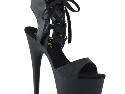 ADORE-700-14 - Blk Faux Leather/Blk Matte