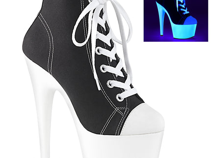 ADORE-700SK-02 - Blk Canvas/Neon White