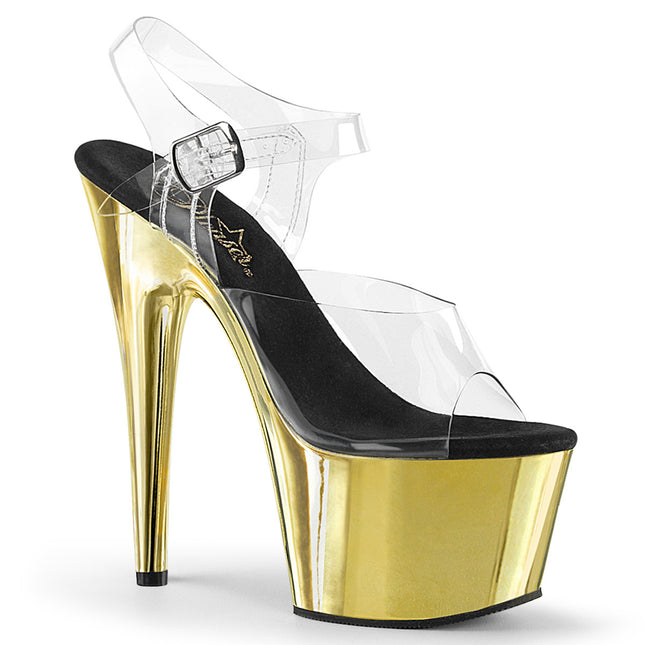 ADORE-708 - Clr/Gold Chrome