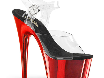ADORE-708 - Clr/Red Chrome