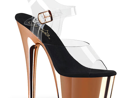 ADORE-708 - Clr/Rose Gold Chrome