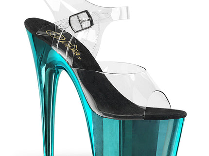ADORE-708 - Clr/Turquoise  Chrome