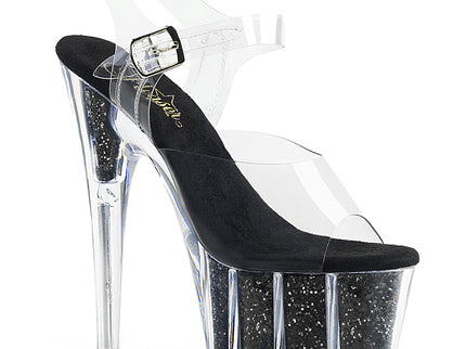 ADORE-708G - Clr/Blk Glitter Inserts