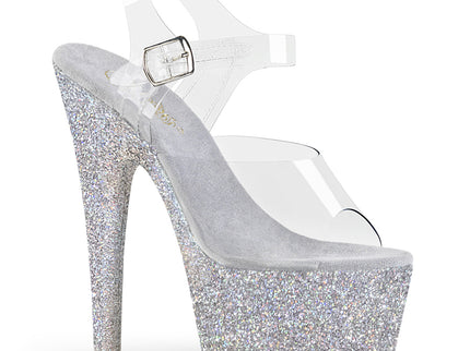 ADORE-708HMG - Clr/Slv Multi Glitter