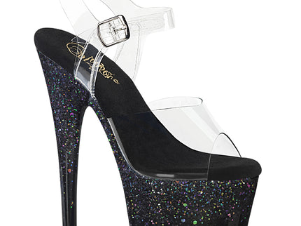 ADORE-708SS - Clr/Blk Multi Glitter