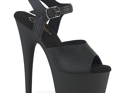 ADORE-708UL - Blk Faux Leather/Blk Matte