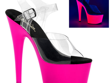 ADORE-708UV - Clr/Neon Pink