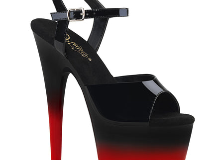 ADORE-709BR-H - Blk Pat/Blk-Red