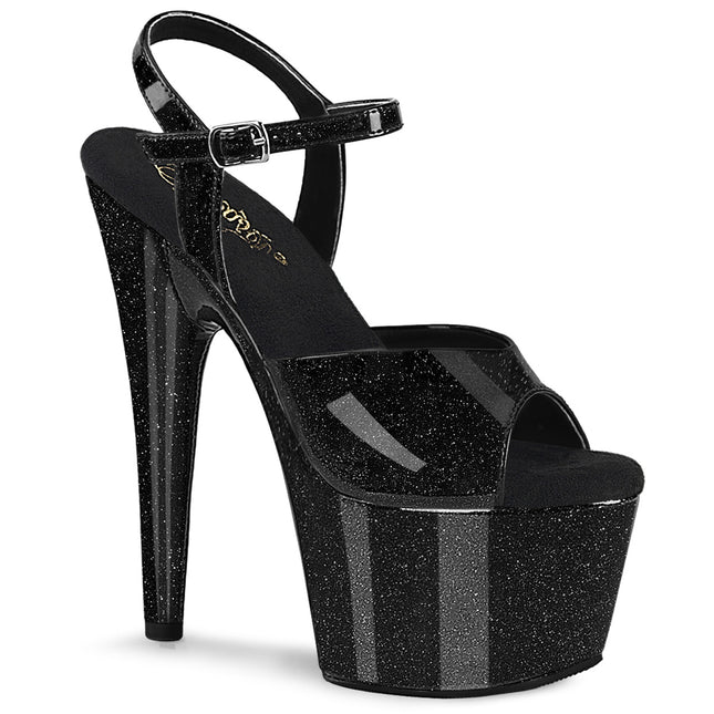 ADORE-709GP - Blk Glitter Pat/M