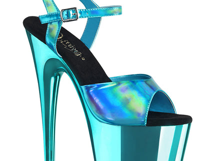ADORE-709HGCH - Turquoise Hologram/Turquoise Chrome