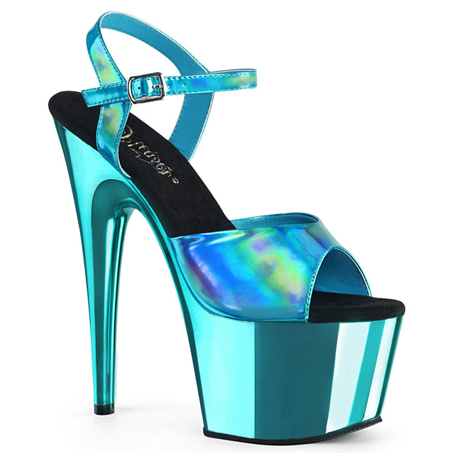 ADORE-709HGCH - Turquoise Hologram/Turquoise Chrome