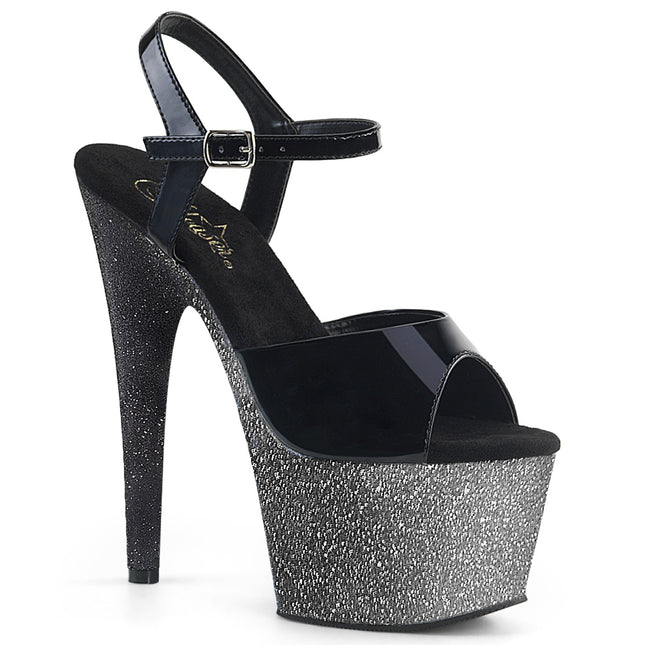 ADORE-709OMBRE - Blk Pat/Slv-Blk Ombre