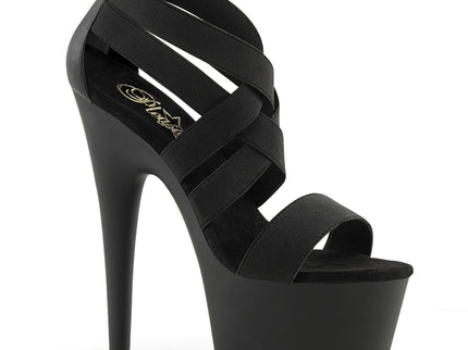 ADORE-769 - Blk Elastic Band-Faux Leather/Blk Matte