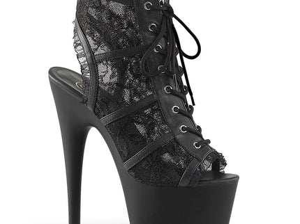 ADORE-796LC - Blk Mesh Lace/Blk Matte