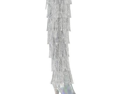 BEJEWELED-3017HG-RSF - Slv Holo Metallic Pu/Slv AB RS