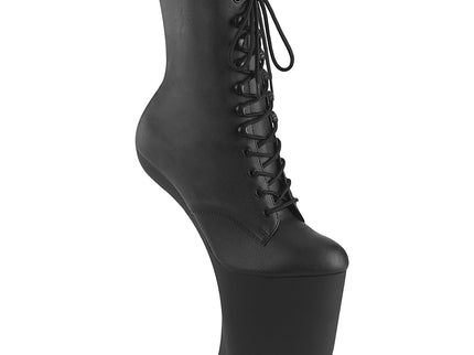 BEWITCHED-1020 - Blk Faux Leather/Blk Matte