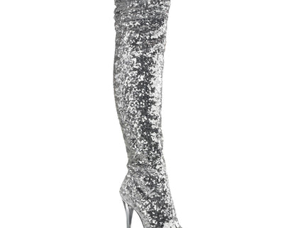 BLONDIE-R-3011 - Slv Sequins/Slv Chrome