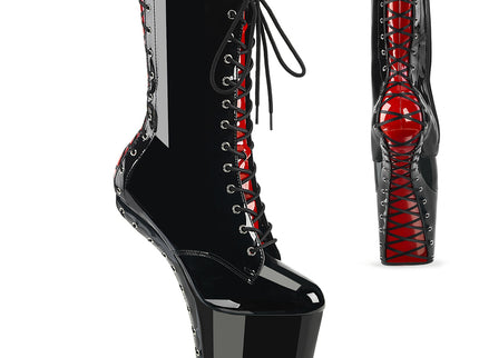 CRAZE-1040FH - Blk-Red Pat/Blk Red