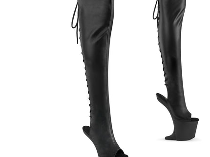 CRAZE-3019 - Blk Faux Leather/Blk Matte