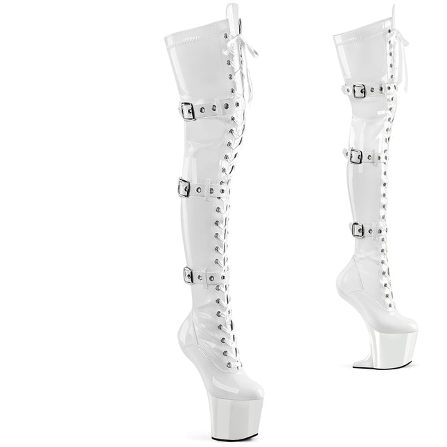 CRAZE-3028 - Wht Str. Pat/Wht