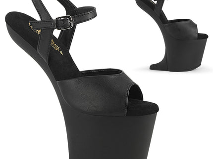 CRAZE-809 - Blk Faux Leather/Blk Matte