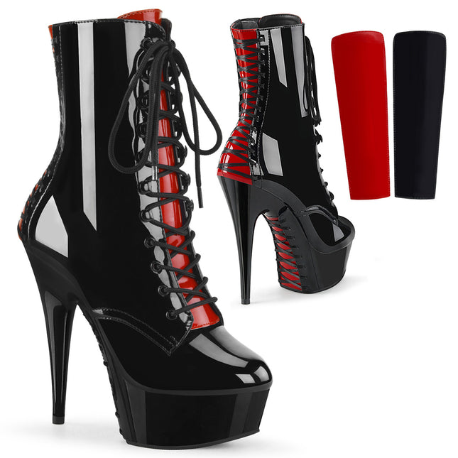 DELIGHT-1020FH - Blk Pat/Blk