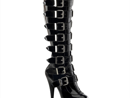 DELIGHT-2049 - Blk Pat/Blk