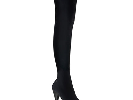 DELIGHT-3002 - Blk Str Velvet/Blk
