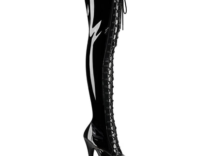 DELIGHT-3023 - Blk Str Pat/Blk