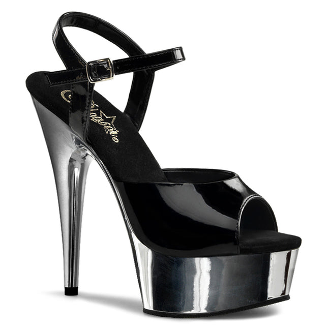 DELIGHT-609 - Blk/Slv Chrome