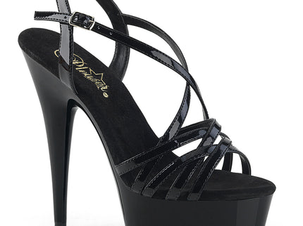DELIGHT-613 - Blk Pat/Blk
