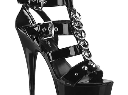 DELIGHT-658 - Blk Pat/Blk