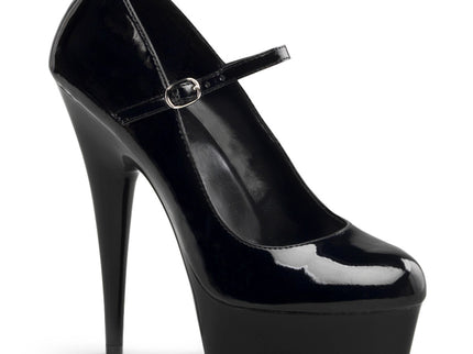 DELIGHT-687 - Blk Pat/Blk