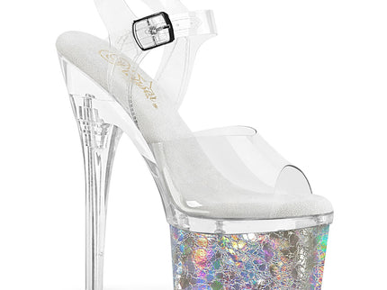 ESTEEM-708CK - Clr/Clr-Slv Holo Crackle