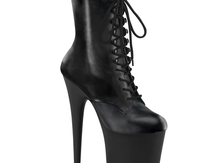 FLAMINGO-1020 - Blk Leather/Blk Matte