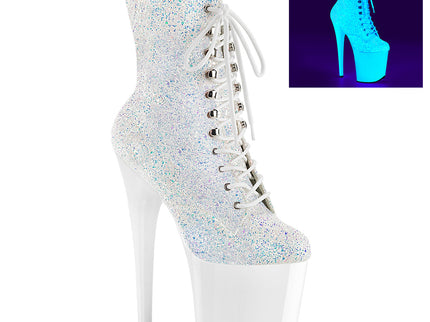 FLAMINGO-1020LG - Neon Wht Multi Glitter/Neon Wht