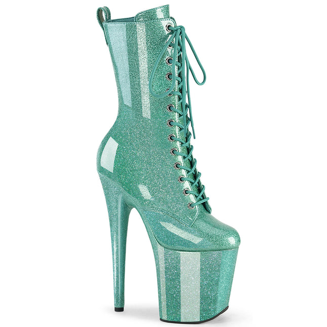 FLAMINGO-1040GP - Aqua Glitter Pat/M