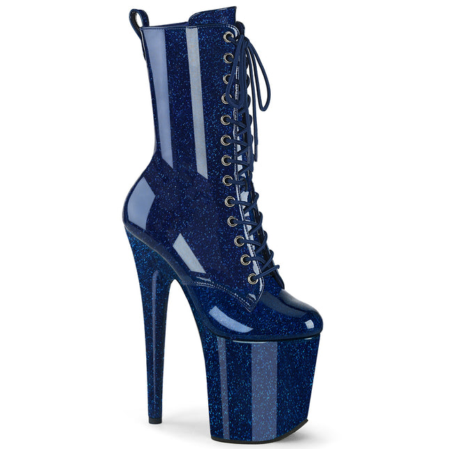 FLAMINGO-1040GP - Navy Blue Glitter Pat/M